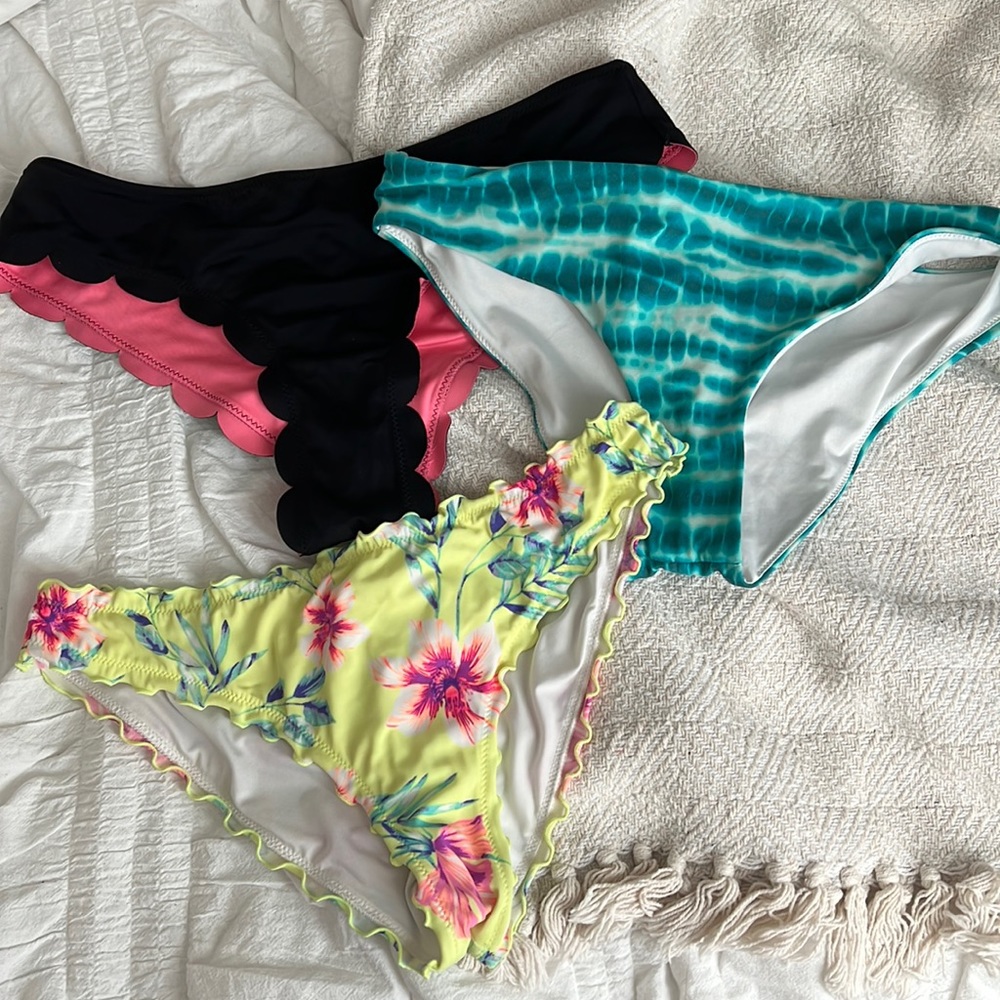 Vs pink bikini bottom bundle